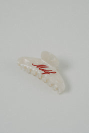 Hair Clip MILF White