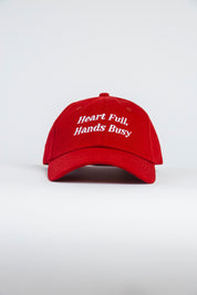 Heart Full, Hands Busy Cap